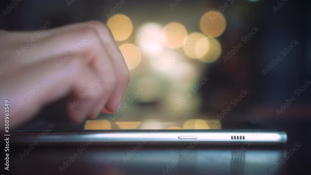 4k video People hand using smartphone with blur cafe shop background. Business, financial, trade stock maket and social network concept. 4k video People hand using smartphone with blur cafe shop background. Business, financial, trade stock maket and social network concept.