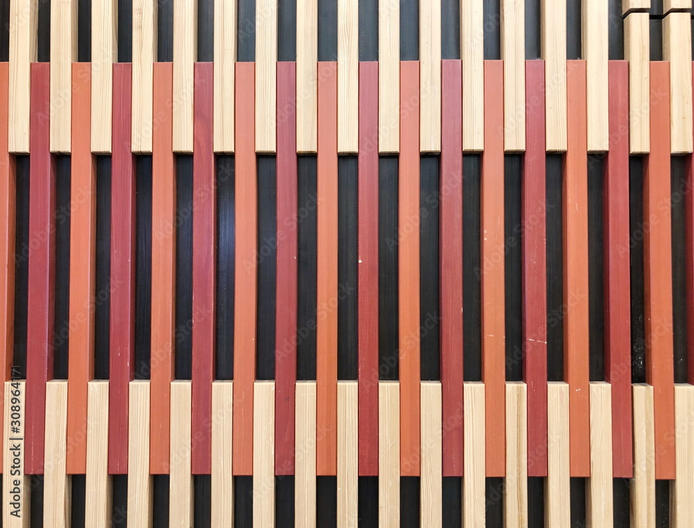 Chinese traditional style wooden wall red and brown color.Close Up. Chinese traditional style wooden wall red and brown color.Close Up.
