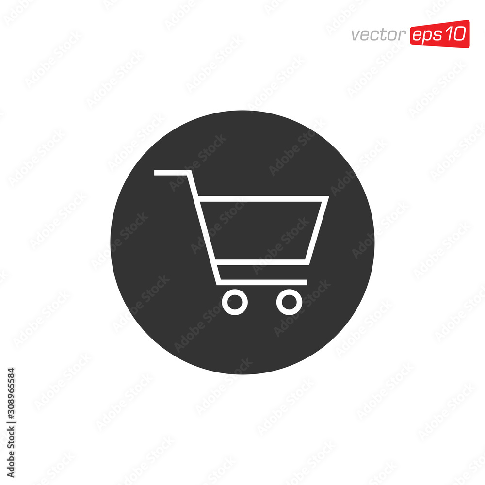 Shopping Chart Icon Design Vector Shopping Chart Icon Design Vector
