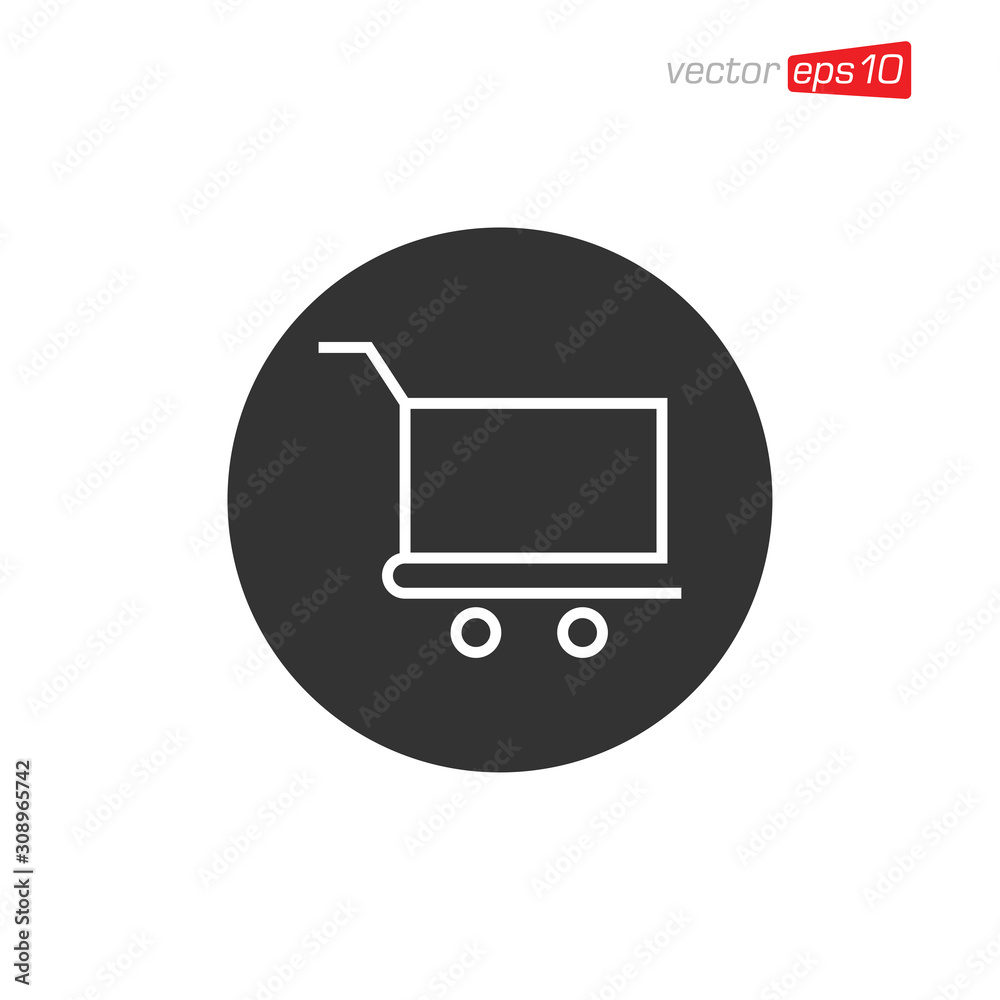 Shopping Chart Icon Design Vector Shopping Chart Icon Design Vector