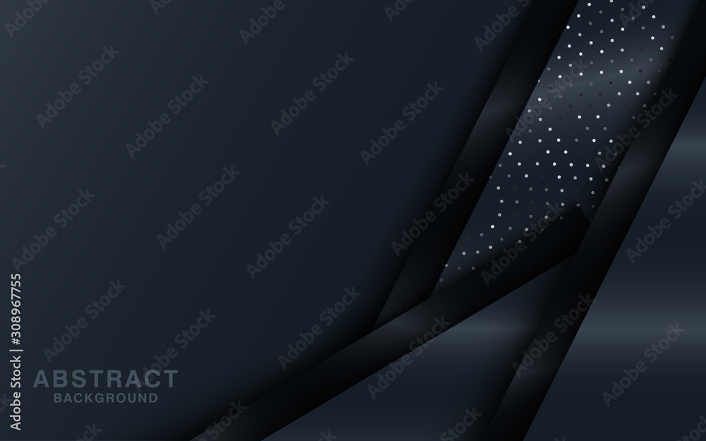 Abstract dark metallic on black blank space design modern futuristic technology background vector illustration. Abstract dark metallic on black blank space design modern futuristic technology background vector illustration.