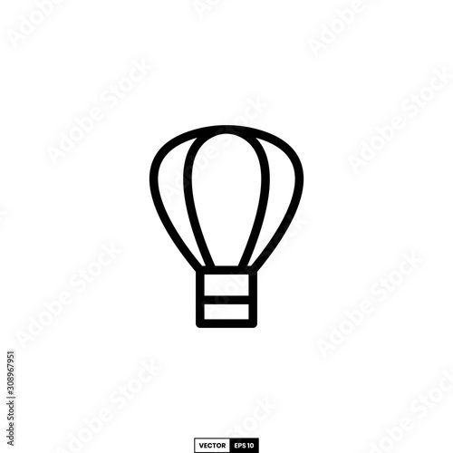 Ballon icon, design inspiration vector template for interface and any purpose