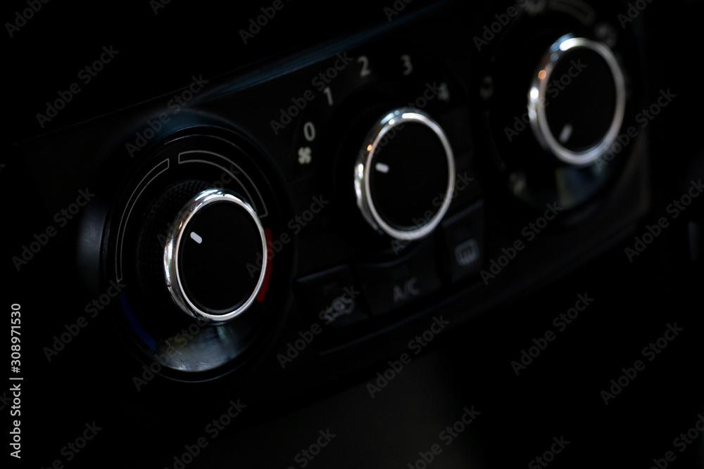 Automatic car air conditioning control system Automatic car air conditioning control system