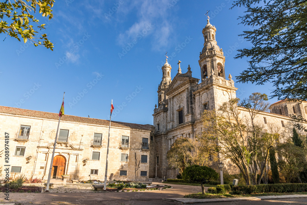 Castromonte, Spain. The Roman Catholic monastery of La Santa Espina (Holy Thorn)