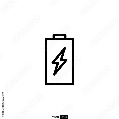 Battery icon, design inspiration vector template for interface and any purpose