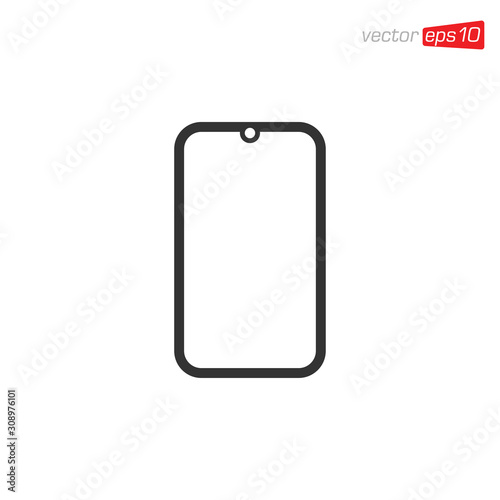 Smart Phone Icon Design Vector