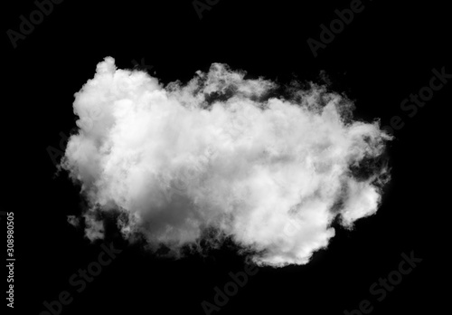 white clouds on black background