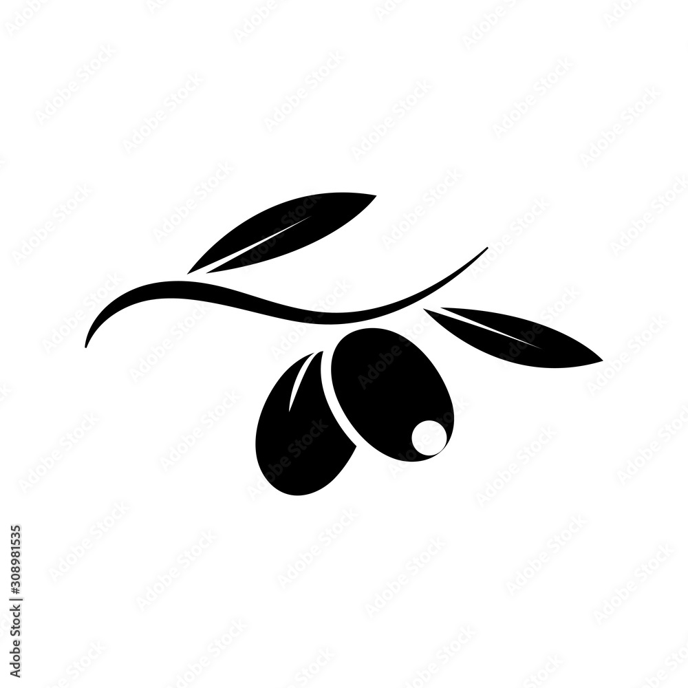 olive icon vector illustration olive icon vector illustration