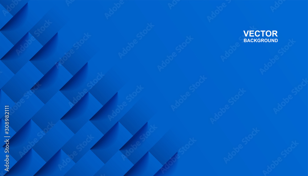 Abstract. Blue square shape geometric background. light and shadow . Vector. Abstract. Blue square shape geometric background. light and shadow . Vector.