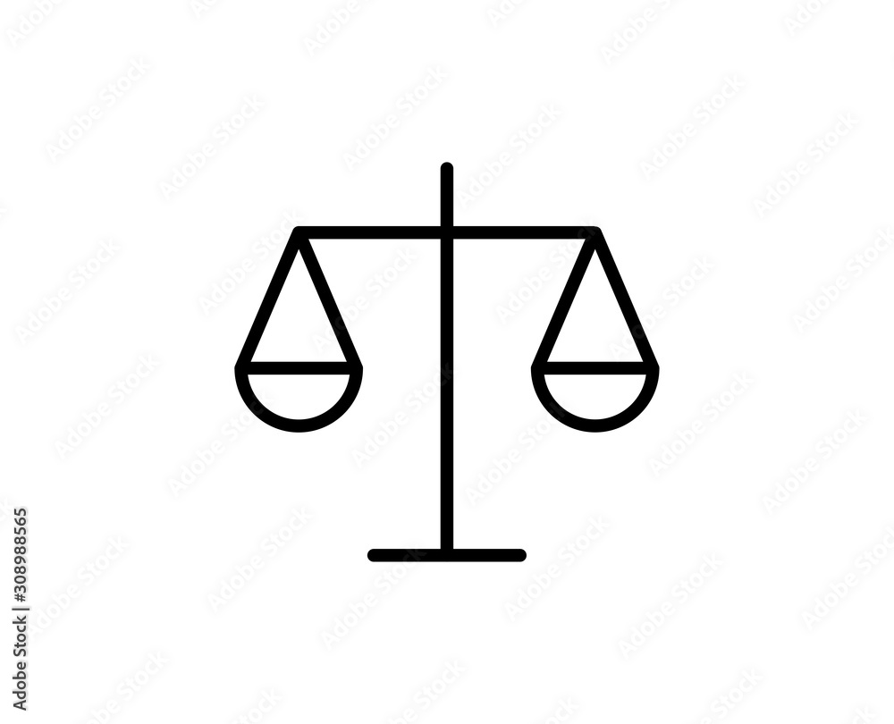 Libra line icon Libra line icon