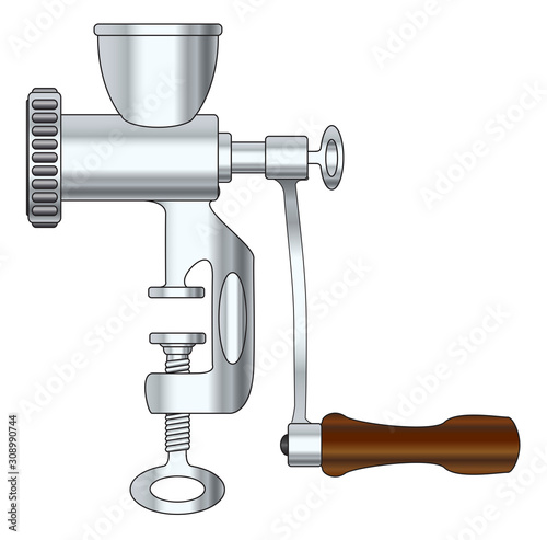 Old Cast Iron Meat Grinder