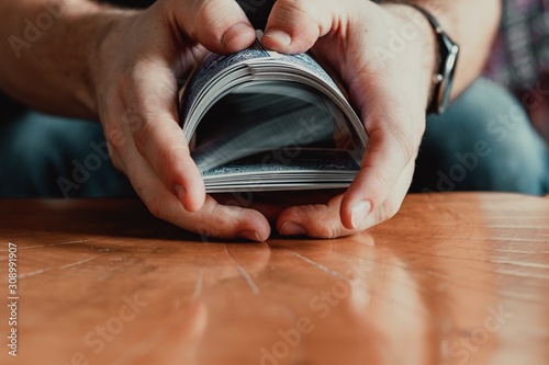 Shuffling playing cards