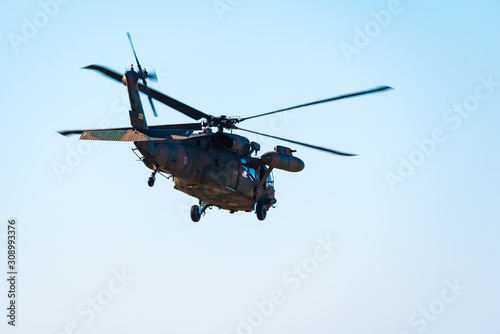 Fototapeta Naklejka Na Ścianę i Meble -  陸上自衛隊の多用途ヘリコプター