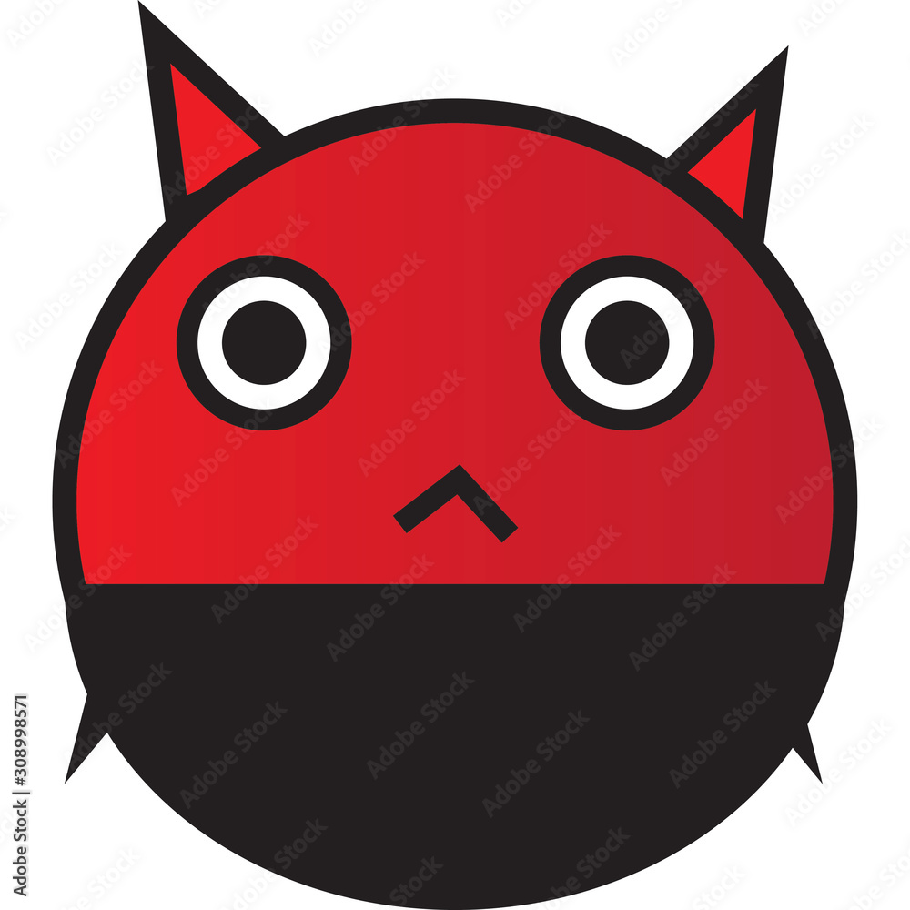Obraz premium cartoon devil characters