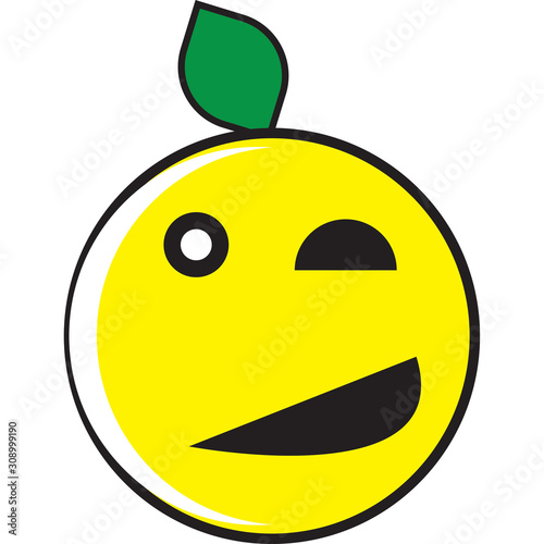 cartoon lemon characters