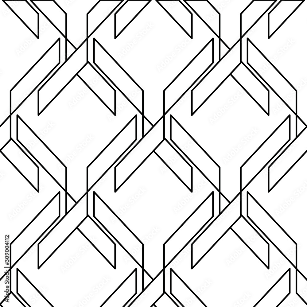 Seamless geometric pattern. Abstract background texture.