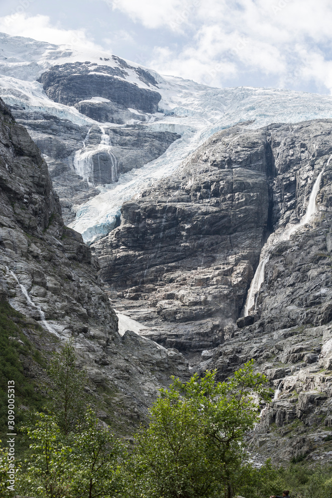 Kjenndalsbreen Gletscher, Jostedalsbreen Nasjonalpark, Norwegen