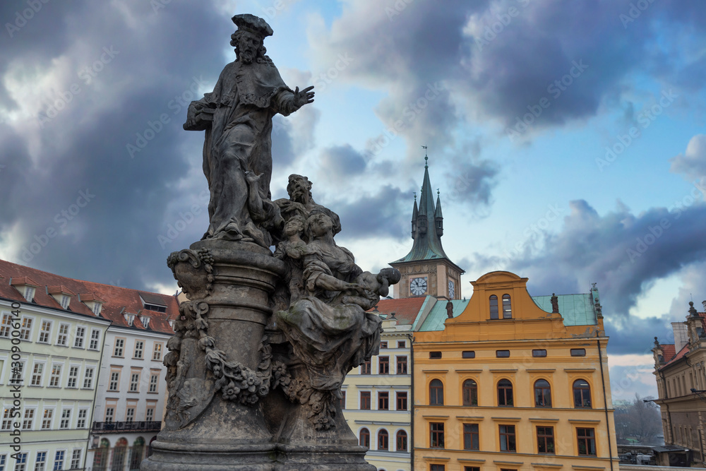 Fototapeta premium beautiful old streets of Prague.