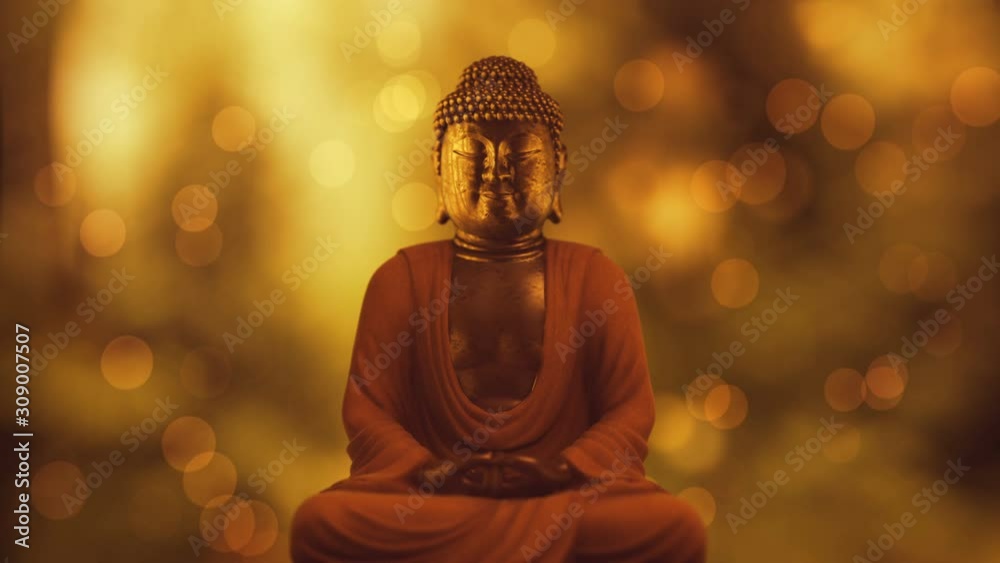 Buddha background. You can use it for a technology, stage, communication or social media background. Seamless loop. Buddha background. You can use it for a technology, stage, communication or social media background. Seamless loop.