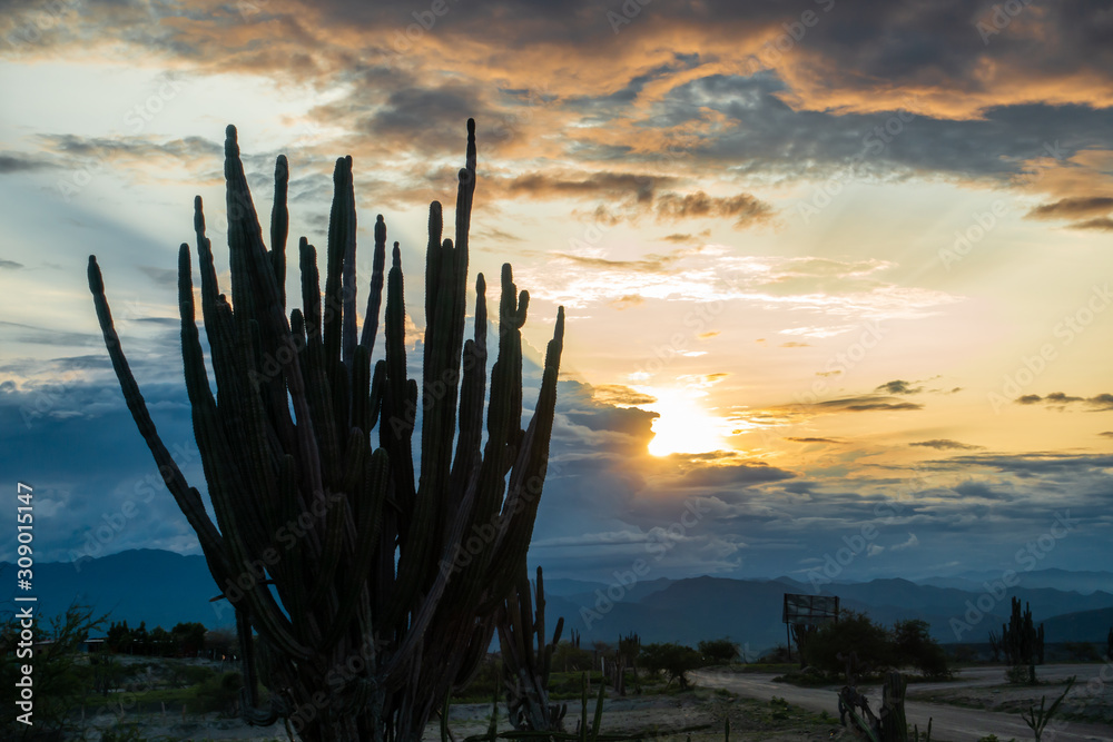 Sunset - Desierto de la Tatacoa