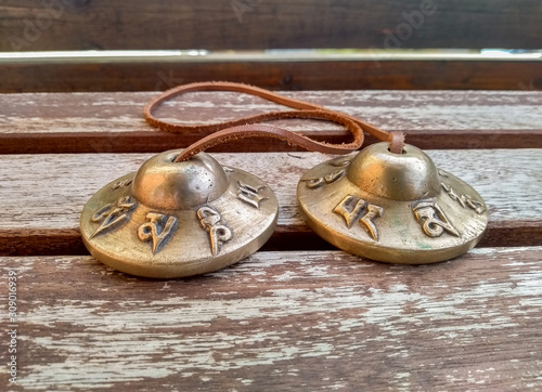 tibetan cymbals photo