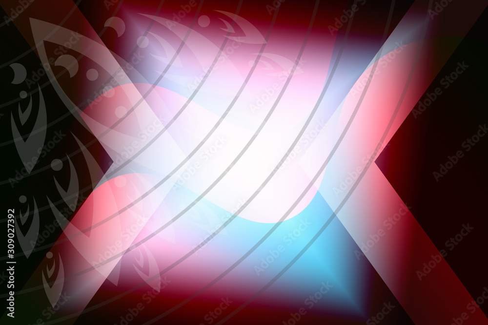 Fototapeta premium abstract, blue, light, illustration, design, pattern, graphic, line, digital, backdrop, wallpaper, texture, colorful, technology, red, motion, lines, bright, art, color, black, colors, wave, rainbow