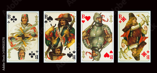 Kartensiel - Spielkarten © Bergfee