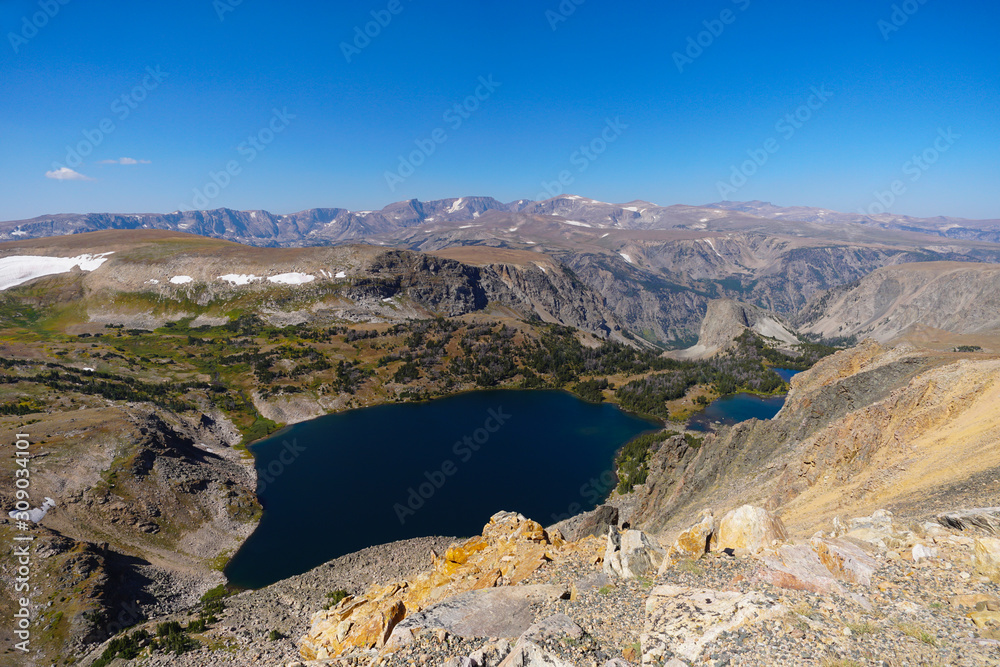 The incredible panoramic view of Montana and Wyoming from the Beartooth Highway