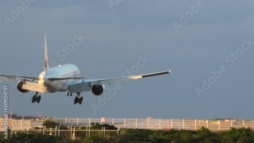 沖縄 那覇空港離着陸風景