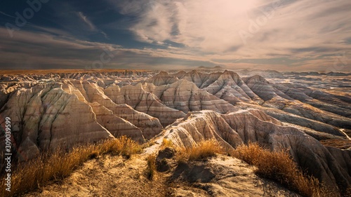 The Badlands of South Dakota