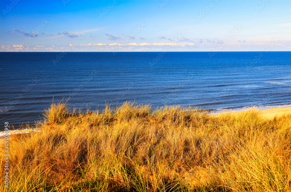 The Red Cliff near Kampen, Sylt, Germany, Europe The Red Cliff near Kampen, Sylt, Germany, Europe