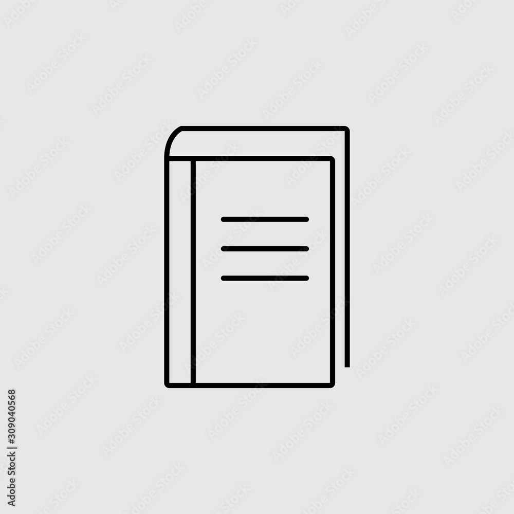 Book vector icon.Lined flat sign for mobile concept and web design. book glyph icon. Symbol, logo illustration. Vector graphics. Book vector icon.Lined flat sign for mobile concept and web design. book glyph icon. Symbol, logo illustration. Vector graphics.
