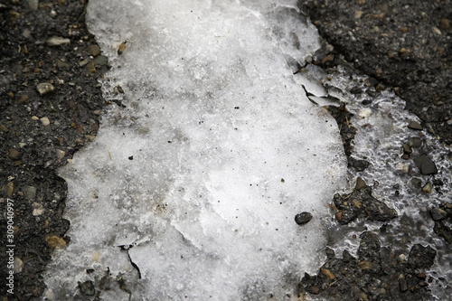 Frozen ground ice © celiafoto