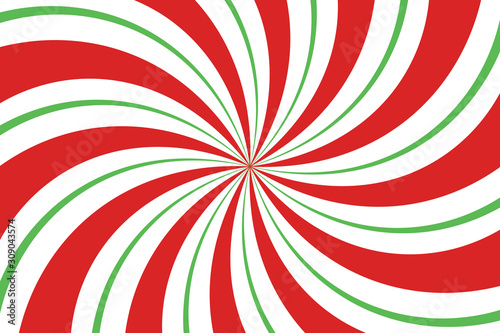 Christmas background. Candy cane, lollipop pattern.