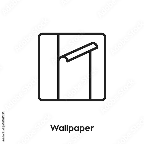 wallpaper icon vector. wallpaper icon vector symbol illustration. Modern simple vector icon for your design. wallpaper icon vector	