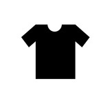 Blank black T-shirt template. Back t-shirt vector. T-shirt template set,  back view design for male. Vector eps 10 illustration. Isolated clothing printing mock up of sportswear apparel.