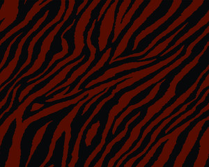 Acrylglasbilder Tierfellmuster Tiger Zebra Mix Animal Print  © MSK Design