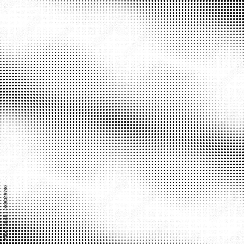 Abstract halftone dotted background. Monochrome pattern with dot and circles.  Vector modern pop art texture for posters, sites, business cards, cover postcards, interior design, labels, stickers.