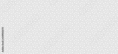 Seamless dots pattern. White snow on light backdrop. Abstract vector background for banners, wrappings, and other web and graphic business design.