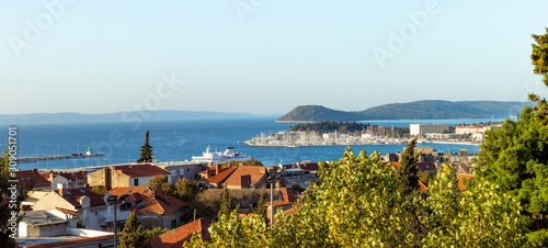 Town of Split,Croatia , as seen from Gripe fortress hill. © Antonio