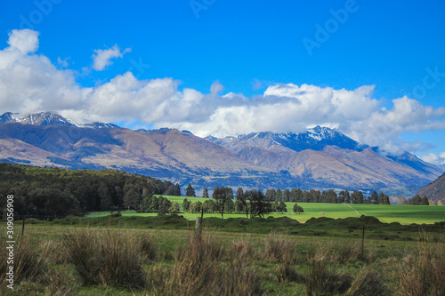 countryside in Paradise, near Queenstown, South Island, New Zealand