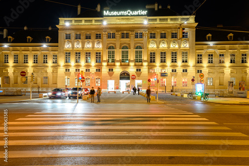 Photography The Museumsquartier or MQ or Museumsquartier is an area in the centre of Vienna, Austria