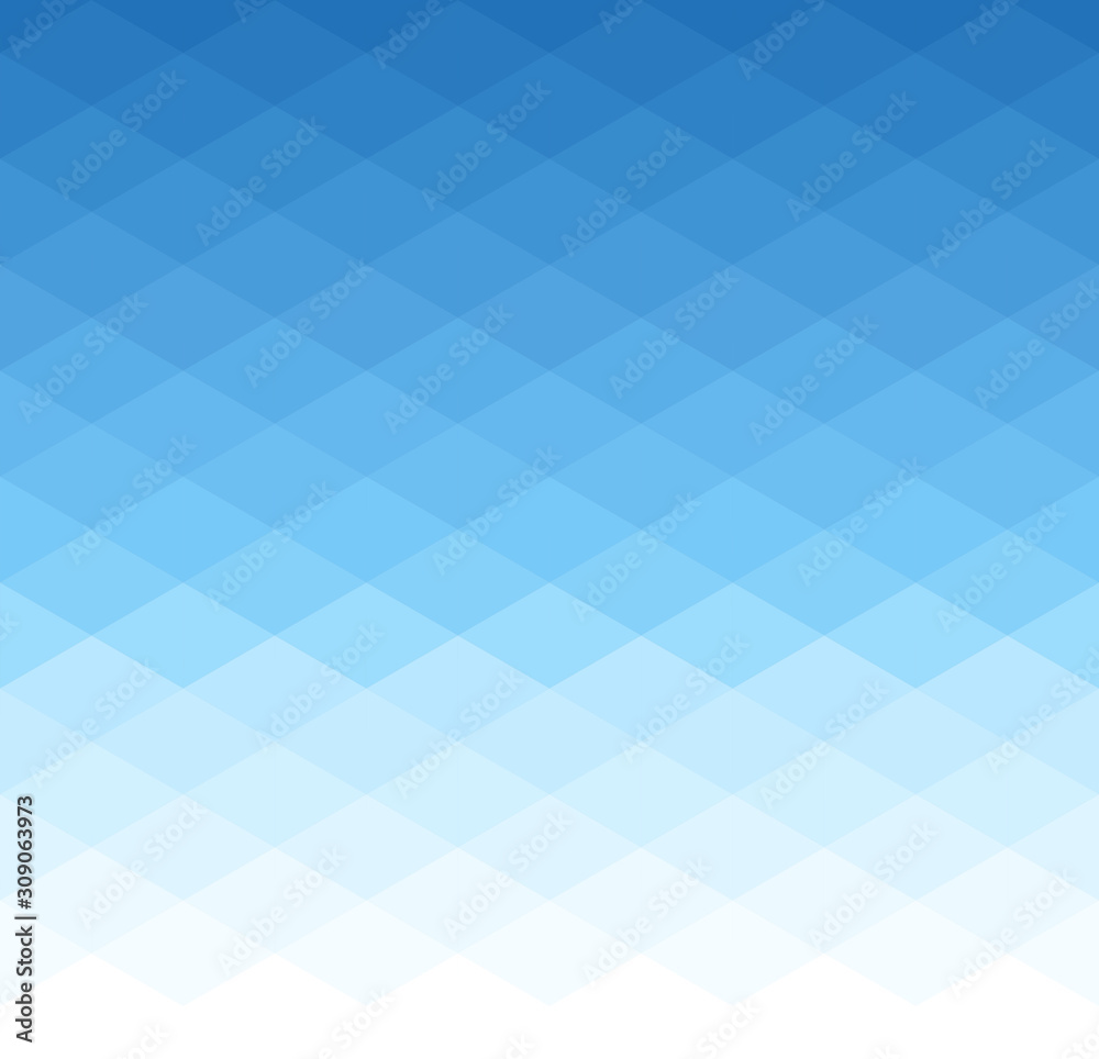 Abstract rhombuses background. Blue geometric triangular seamless pattern. Abstract rhombuses background. Blue geometric triangular seamless pattern.