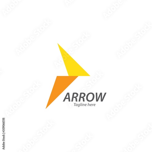 Arrow logo  design © devankastudio