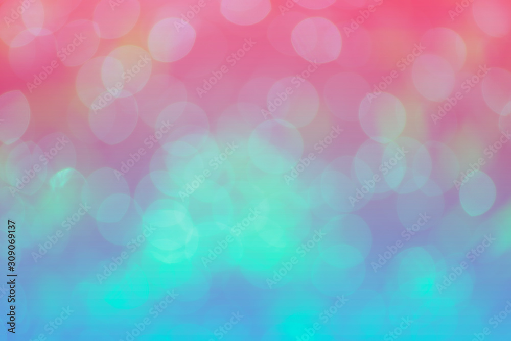Abstract background. Distribution of white bokeh on a delicate pink background Abstract background. Distribution of white bokeh on a delicate pink background