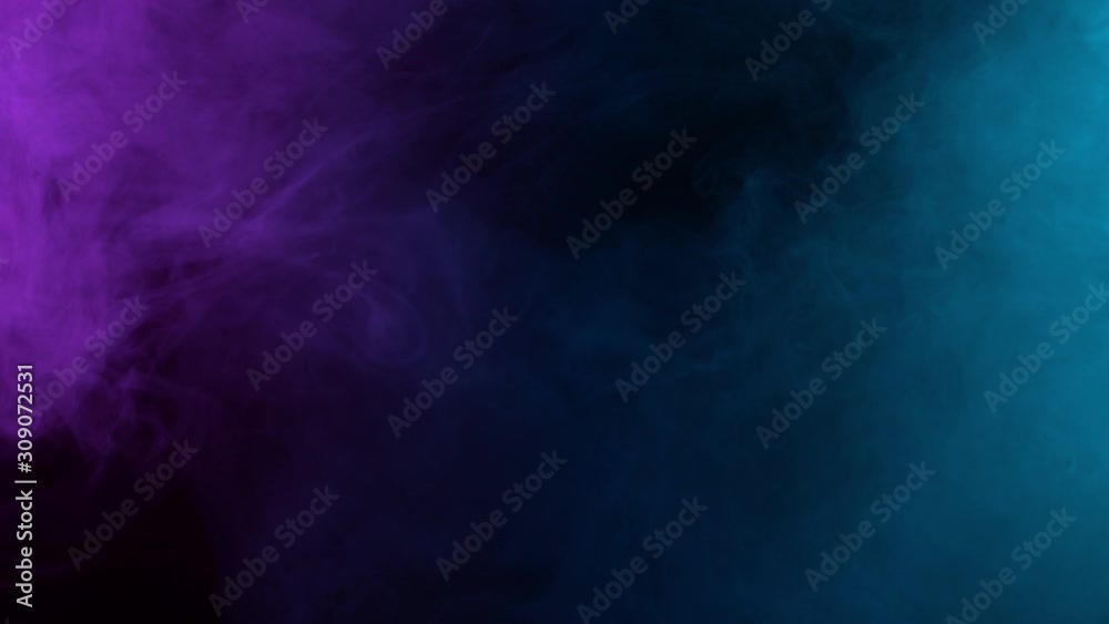 Slow Motion Shot of Modern Neon Smoke Abstract Background. Slow Motion Shot of Modern Neon Smoke Abstract Background.