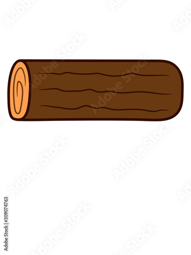 Holzscheit Clipart Design 
