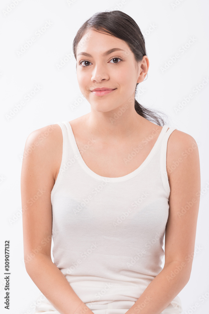 beautiful young woman with clean fresh skin. facial treatment . cosmetology , beauty and spa . beautiful young woman with clean fresh skin. facial treatment . cosmetology , beauty and spa .