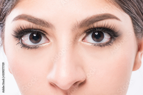 Eye woman. lashes