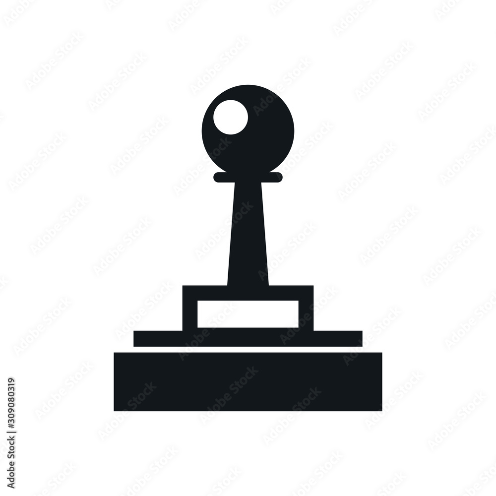 video game joystick control handle icon video game joystick control handle icon